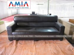 Ghe sofa vang danh cho phong khach dep AmiA SFV 088
