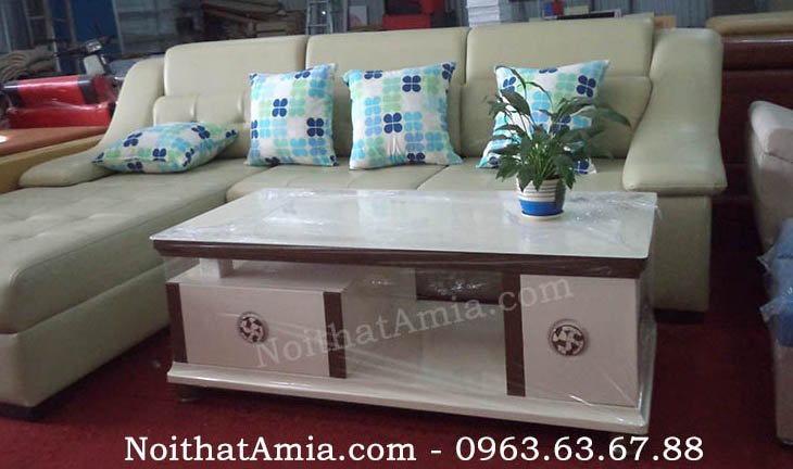 Hình ảnh cho mẫu bàn sofa mặt kính cao cấp nhập khẩu