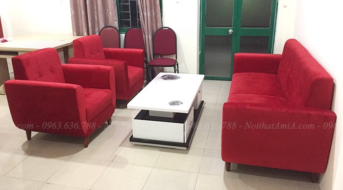 Hình ảnh Mẫu sofa văng đẹp kết hợp ghế đơn cho căn phòng khách đẹp