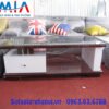 Hình ảnh mẫu bàn trà gỗ kính đẹp AmiA BTR153 đơn giản mà hiện đại