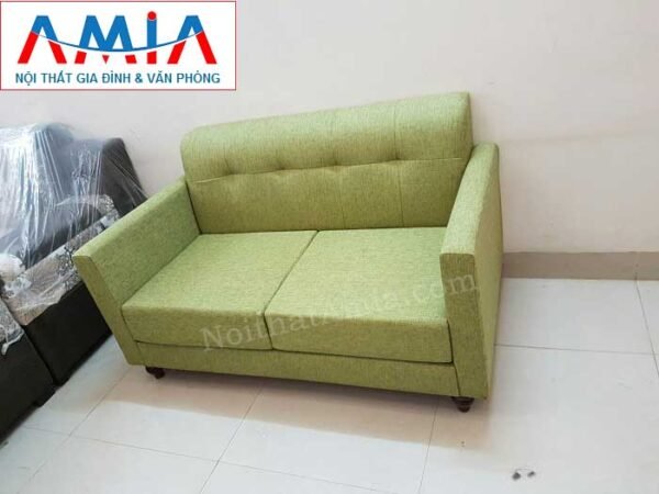 Hình ảnh bộ ghế sofa văng đẹp 2 chỗ AmiA SFN117 với kích thước nhỏ xinh