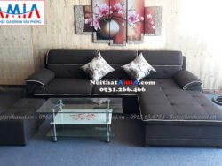 Hình ảnh Mẫu sofa đẹp hiện đại da chữ l đẹp cho căn phòng khách gia đình