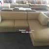 Hình ảnh Mẫu sofa da chữ L đẹp hiện đại cho phòng khách đẹp gia đình