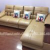 Sofa da góc chữ L hiện đại AmiA 179