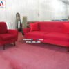 Hình ảnh Sofa đơn kết hợp ghế sofa văng đẹp hiện đại