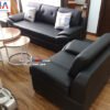 Hình ảnh Bàn sofa hiện đại giá rẻ tại Hà Nội kết hợp ghế sofa văng, ghế sofa đơn