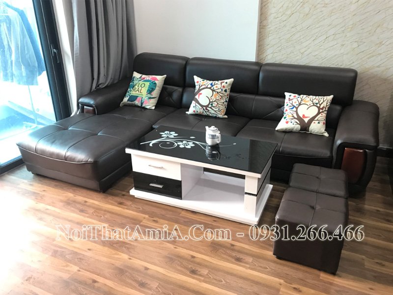 Sofa phòng khách chung cư đẹp AmiA SF193