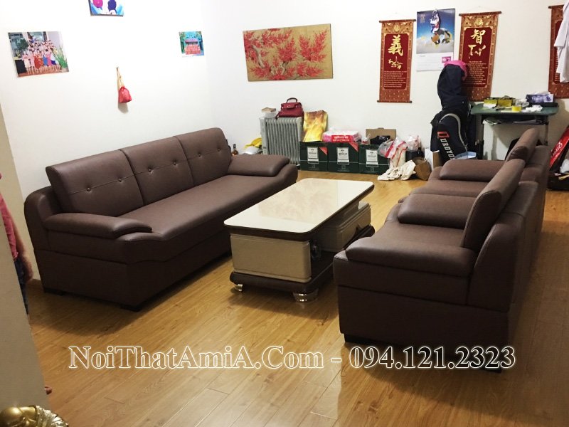 Sofa dạng văng và 2 ghế chủ AmiA SF099