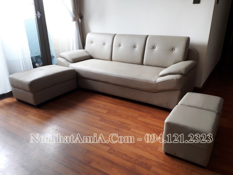 Sofa amia 099 phòng khách chung cư phòng khách