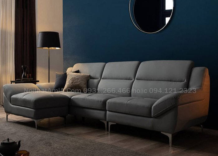 Mẫu sofa da đẹp sang trọng bán chạy SFD211 làm theo yêu cầu
