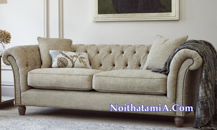 Bộ ghế sofa văng nỉ cổ điển giá rẻ SFN220 hiện đại