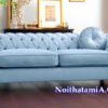 Bộ ghế sofa văng nỉ cổ điển đẹp SFN220