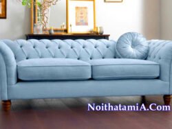 Bộ ghế sofa văng nỉ cổ điển đẹp SFN220