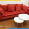 Bộ ghế sofa văng nỉ kích thước nhỏ AmiA SFV3620 văng dài 3 chỗ ngồi