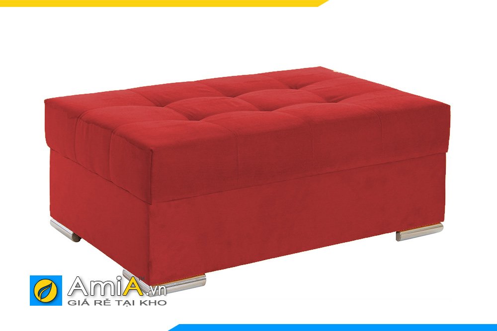 Sofa màu đỏ kiểu dáng băng dài