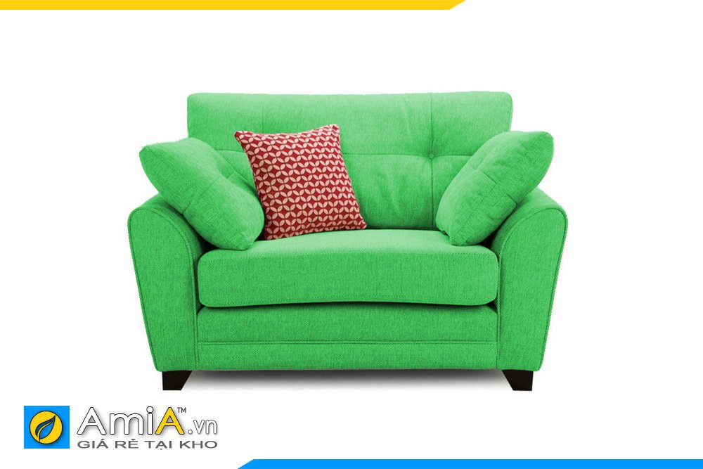Sofa màu xanh lá cho không gian nội thất xanh Mộc của nhà bạn