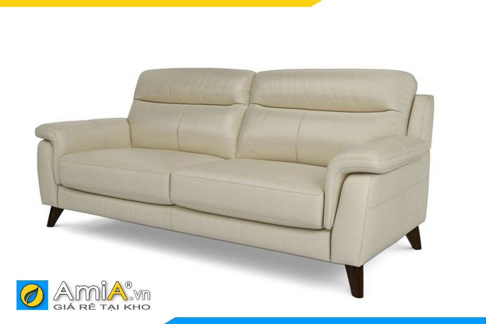 Sofa màu kem trắng sạch sẽ phù hợp với không gian trẻ 