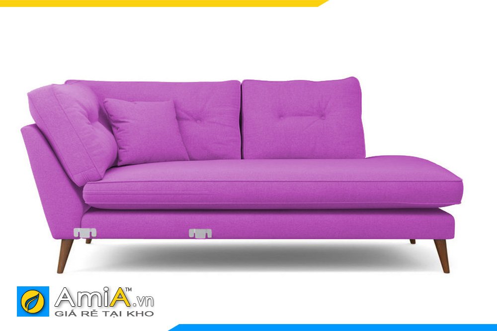 Sofa giường màu tím cho cô nàng lãng mạn