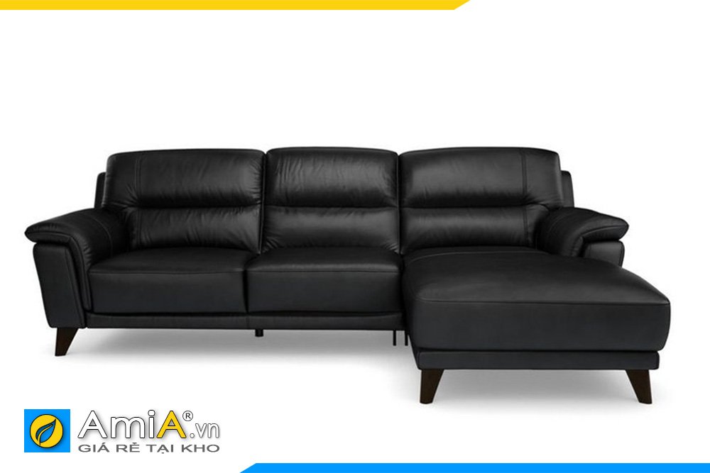 Một bộ bàn ghế sofa da màu đen luôn chứng tỏ đẳng cấp sang chảnh của bạn