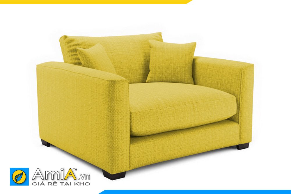 Sofa màu vàng cốm cho phòng khách hoặc phòng ngủ nhiều màu sắc
