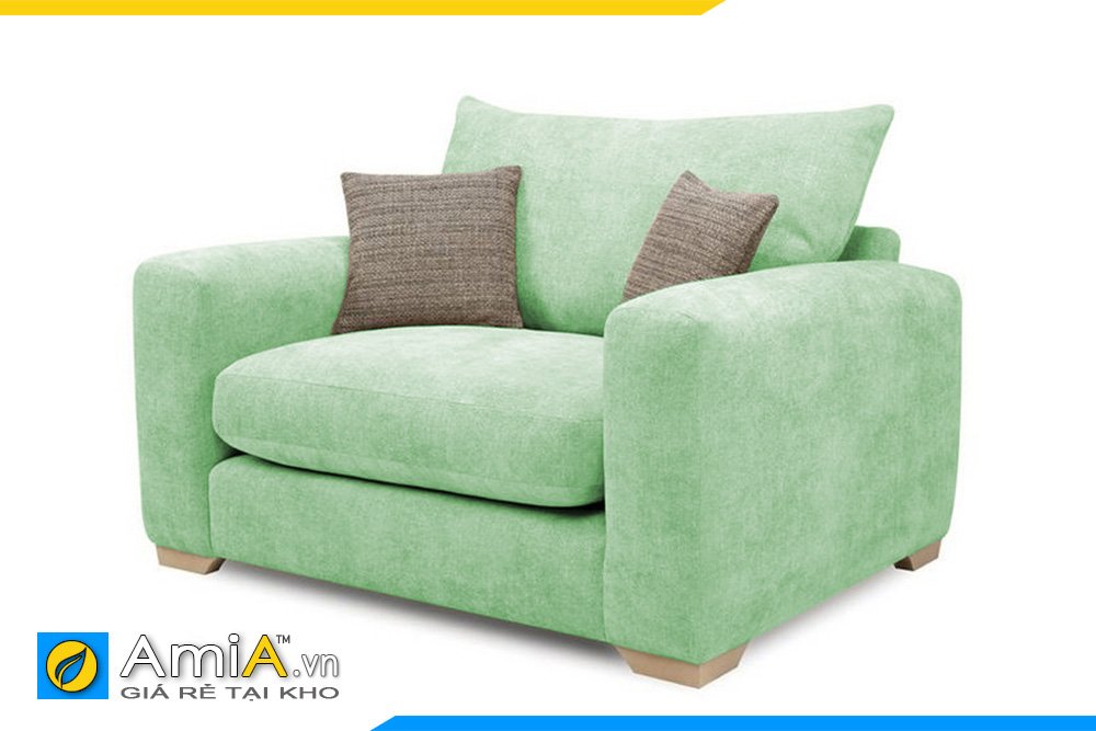 Một chiếc ghế sofa chủ màu xanh nhạt cho văn phòng hoặc homstay xanh mát của bạn