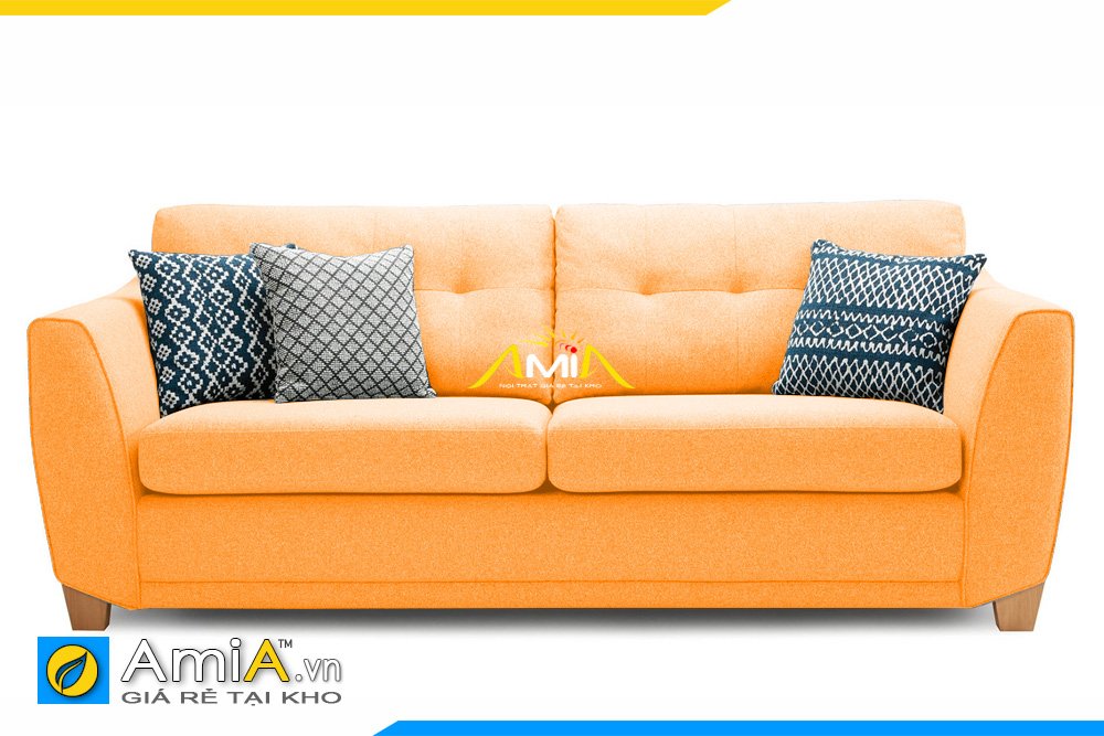 Sofa văng 2 chỗ ngồi màu cam