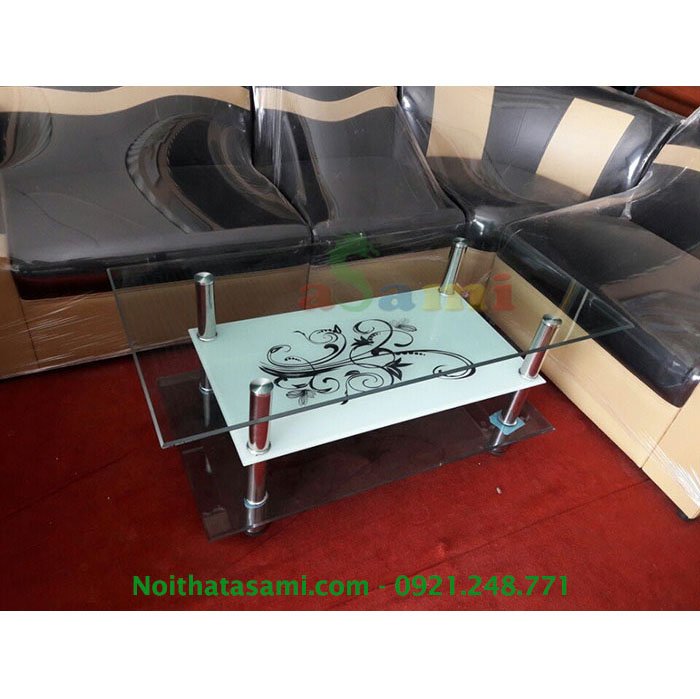 Hình ảnh cho mẫu bàn sofa kính đẹp giá rẻ với phong cách thiết kế hiện đại