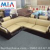 Hinh anh dai dien mau sofa da goc gia re mau kem SFD074