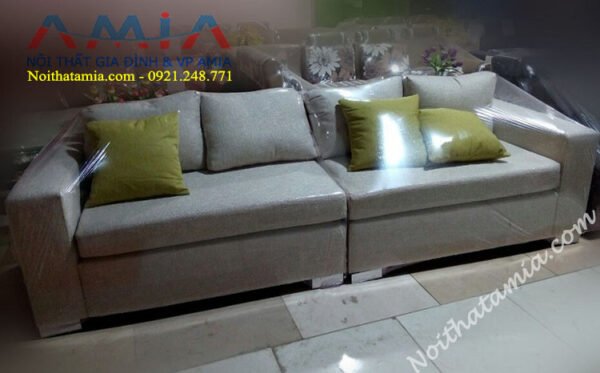 Hinh anh mau ghe sofa ni dep cho phong khach SFN 017