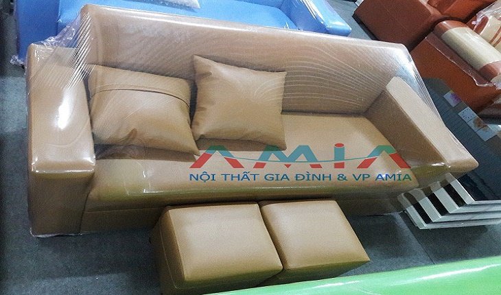 Hình ảnh cho mẫu sofa văng giá rẻ tại Hà Nội với phong cách thiết kế hiện đại, sang trọng